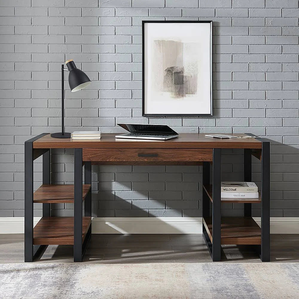 Dark Walnut Computer Desk M350331