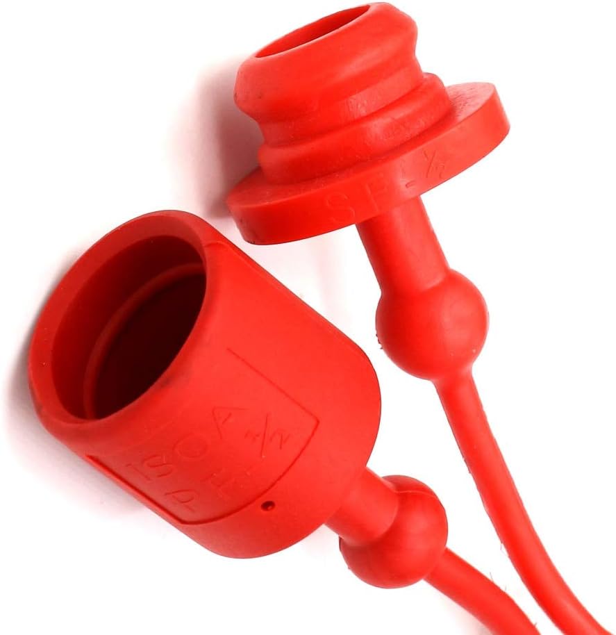 Red Hydraulic Quick Disconnects Dust Cap T47363