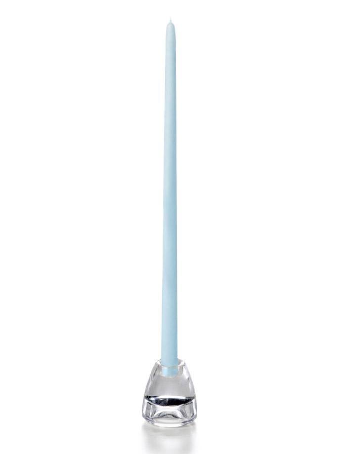 Ice Blue Taper Candles 18x22 Set of 144 M607