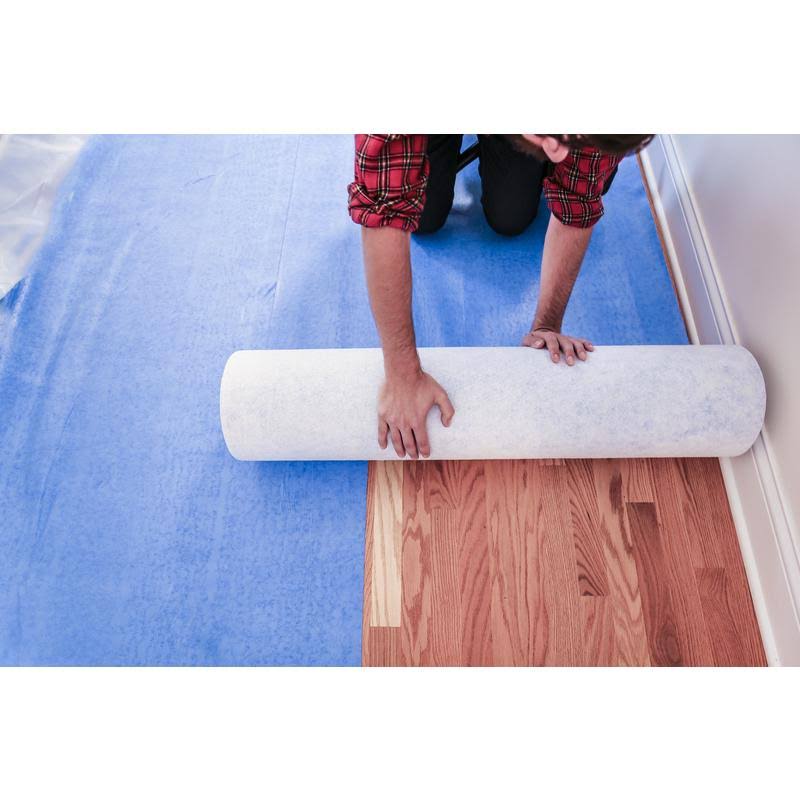 Blue Floor Protection, 40 in. x 54 ft. V315