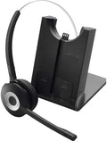Wireless Bluetooth Headset with Headband Attachment and Base W13688