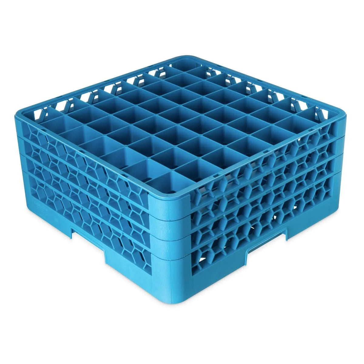 49 Compartment Glass Rack with 3 Extenders P257