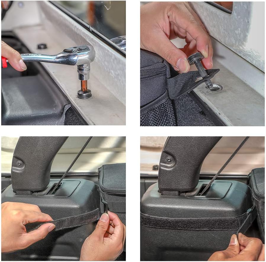 Car Trunk Organizer, Cargo Organizer Side Storage Bag H49741