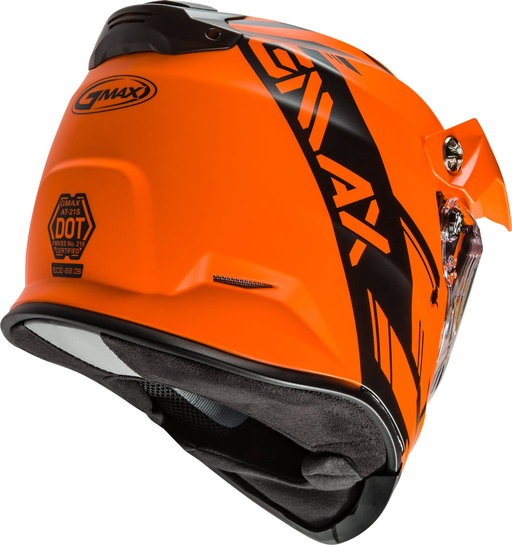 Matte Neon ORNG/BLK Snow Helmet N37481