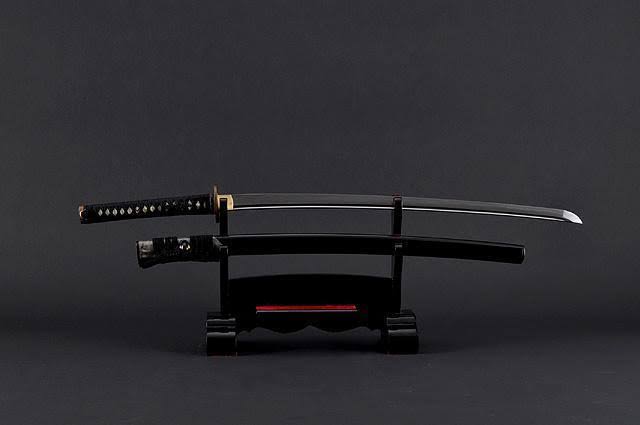 Handmade Samurai Katana Sword, Sharp 1095 Carbon Steel Blade, Full Tang K10396