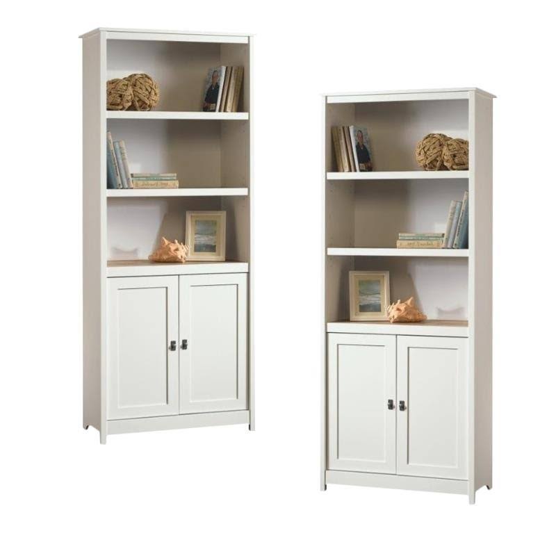 3 Shelf Bookcase in Soft White T896