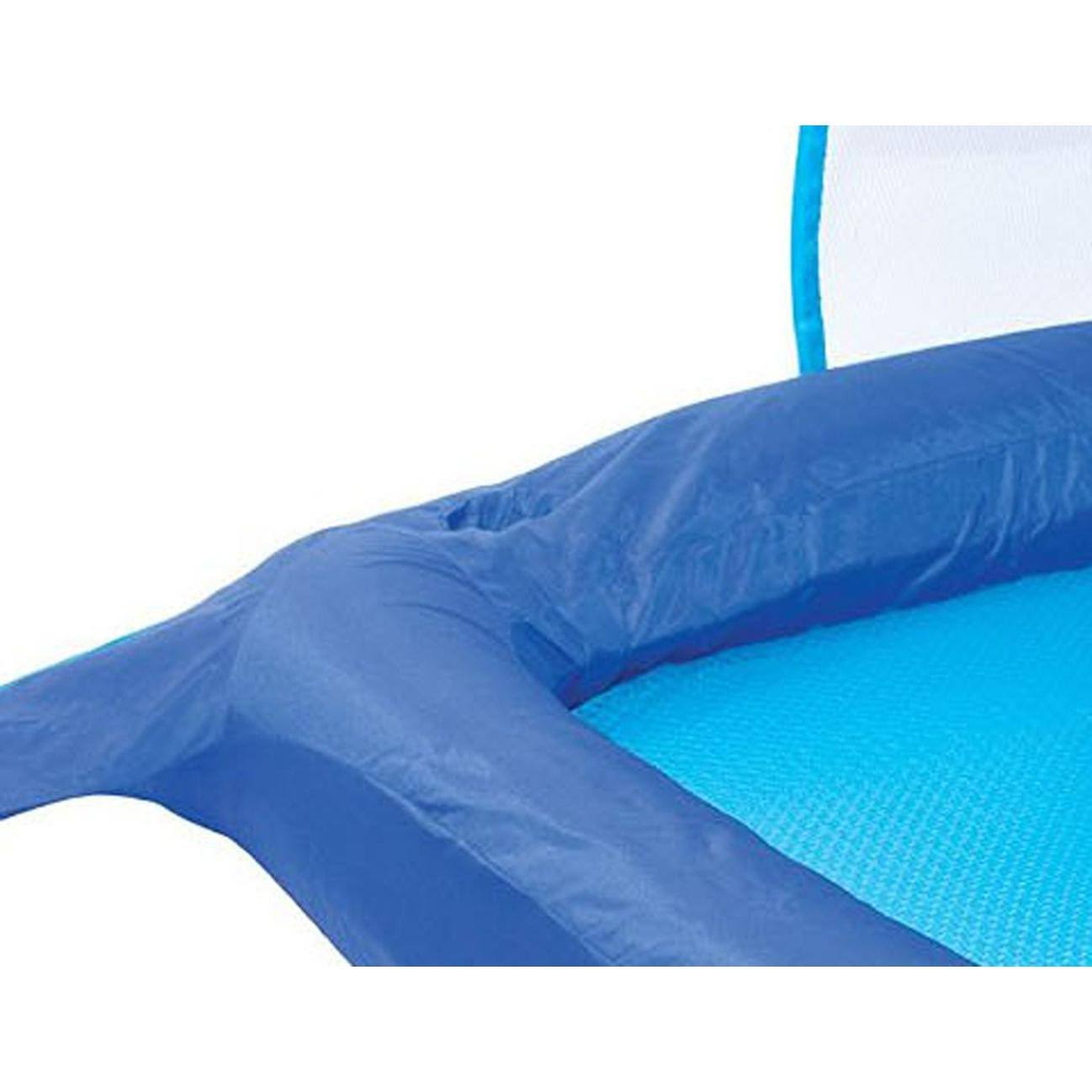 Blue 6 Pack Pool Lounge Chair with Sun Canopy E81136