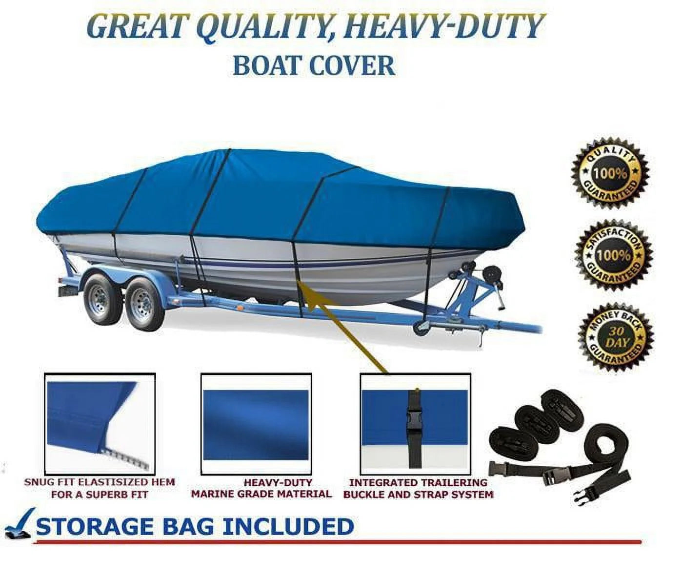 Blue Boat Cover U5505