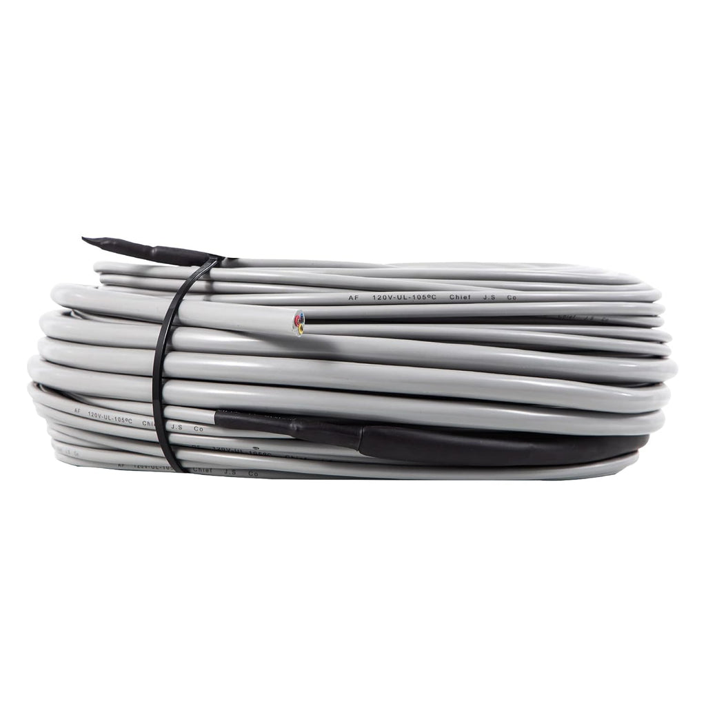 Floor Heating Cable 166.7 Square Feet with Temperature Control Panel C8001