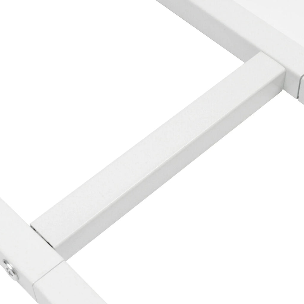 3Pcs White Metal CD DVD Media Storage Rack L172