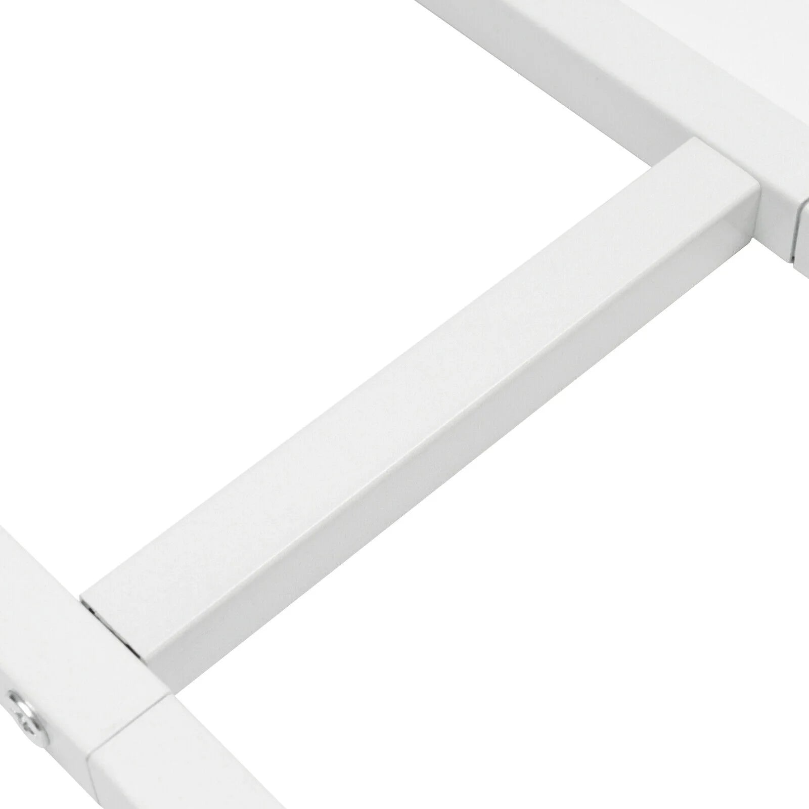 3Pcs White Metal CD DVD Media Storage Rack L172