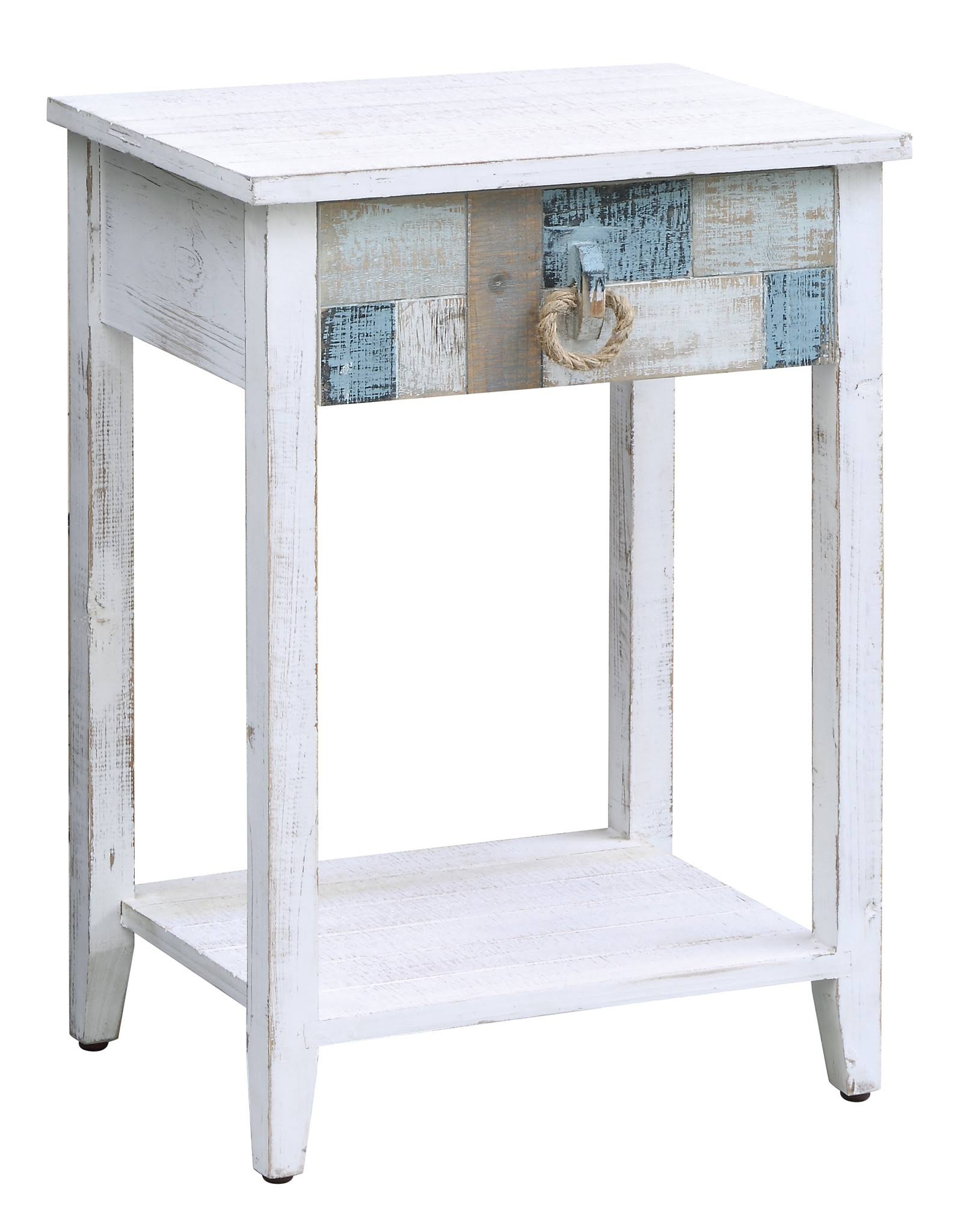 Multi Color 1 Drawer Accent Table R56358