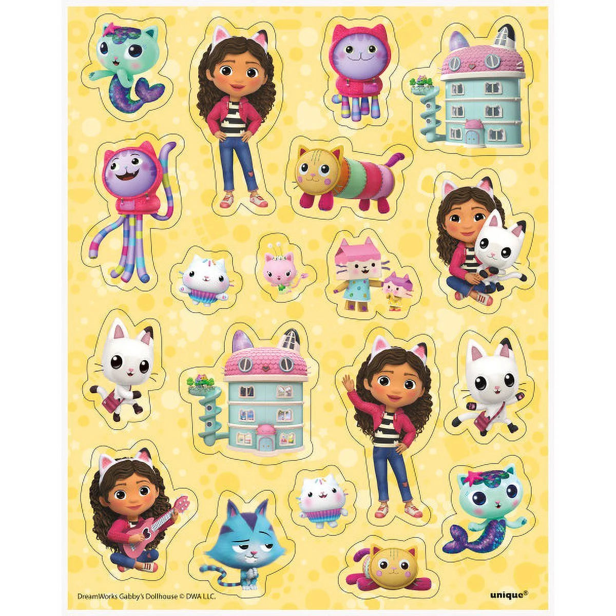 Birthday Party Supplies Favor Bundle Pack with 8 Loot Bags and Sticker Sheets K9380