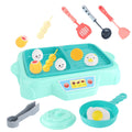 Educational Toys Grill Barbecue Set BBQ Food Toys with Music Lights Kids Spatula P272