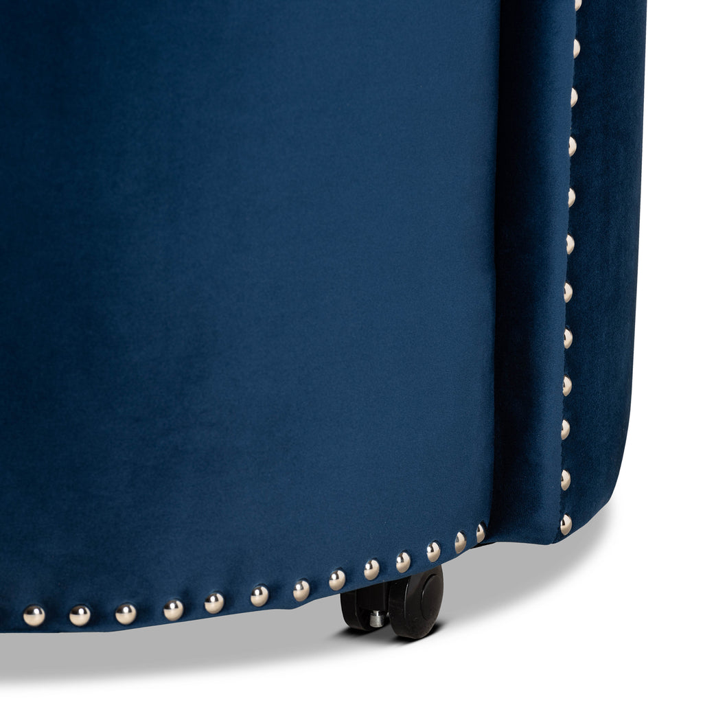 Navy Blue Bucket Chair E472399