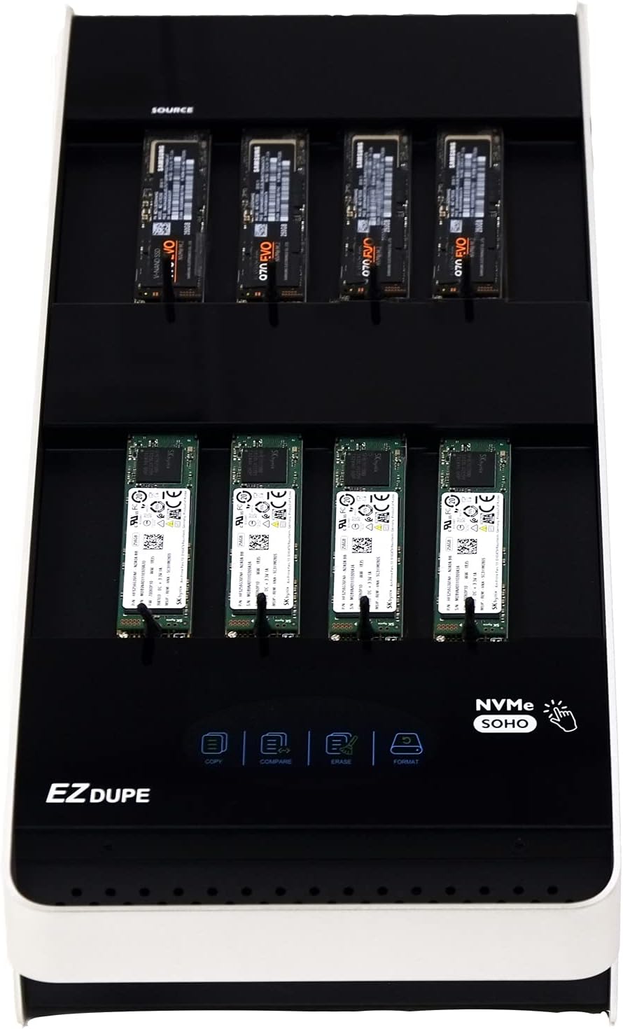 M.2 NVMe Duplicator with Touch Screen W455382