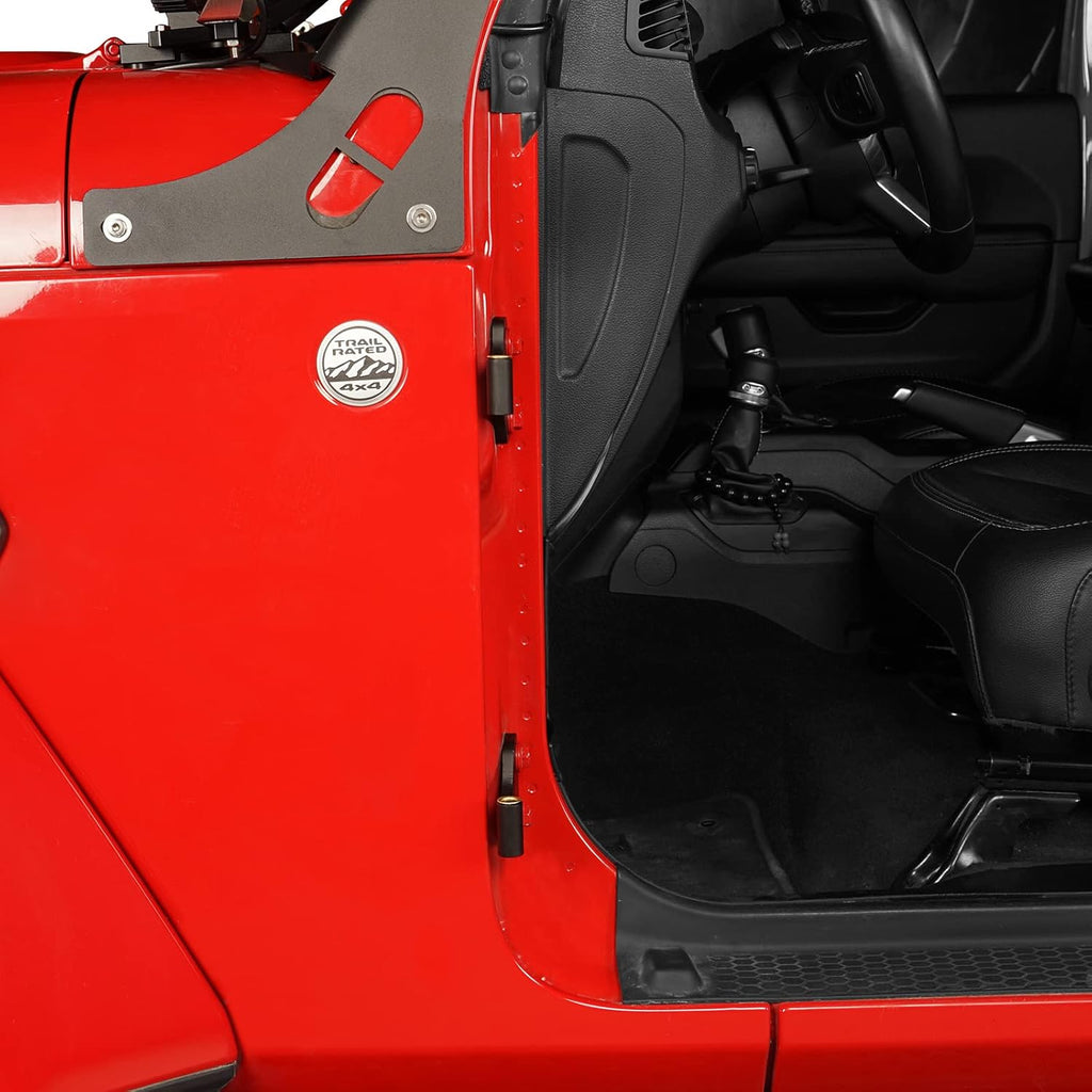 Body Door Hinge Set Compatible with Jeep Wrangler JL 2-Door 2018-2022 (Set of 4 Hinges) Pack of 2 I6370