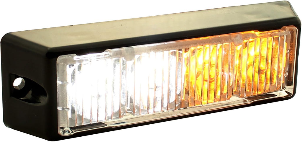 4pc 4" 4W Green White LED Flashing Strobe Light Head U2276