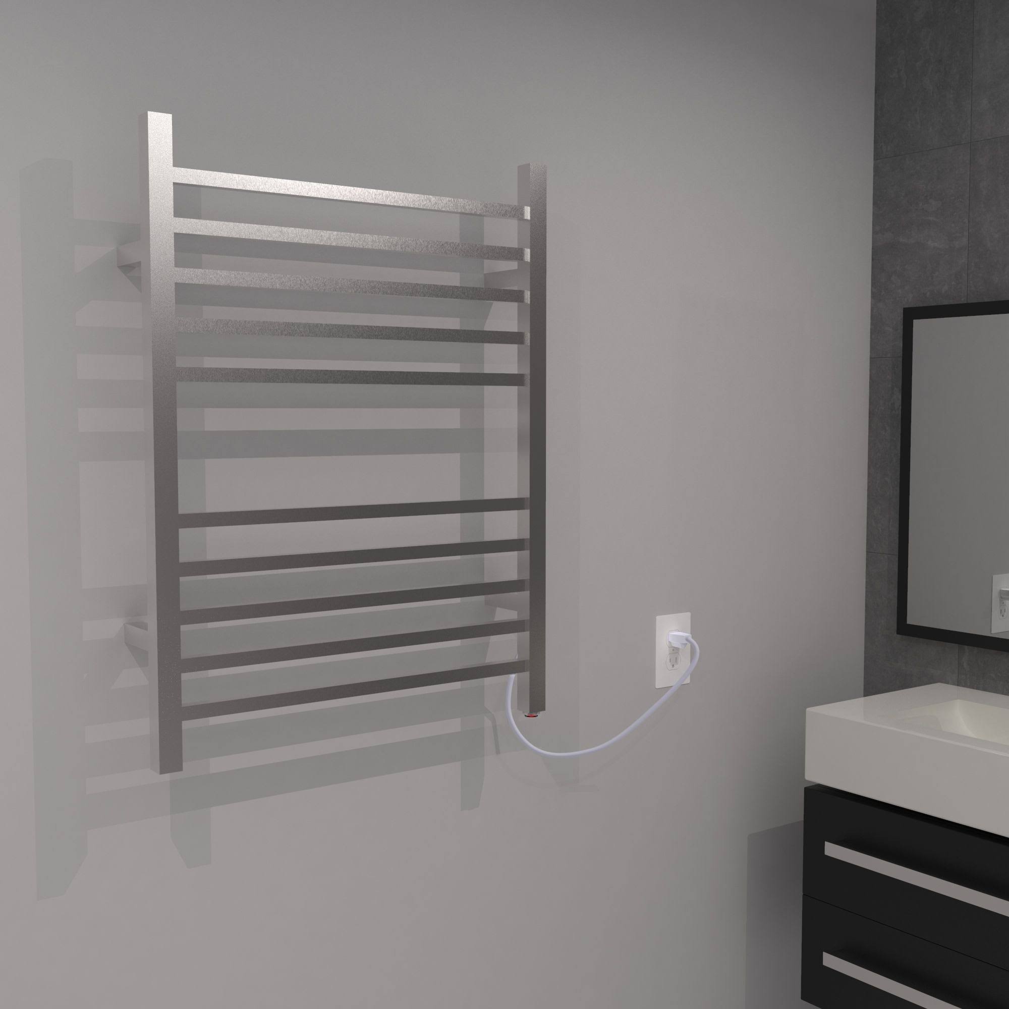 Brushed Stainless Towel Warmer X4600