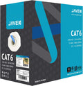 23AWG CAT6 UL in-Wall Rated Bare Copper 600MHz UTP Ethernet Bulk Cable, 1000 Feet, Blue O648374