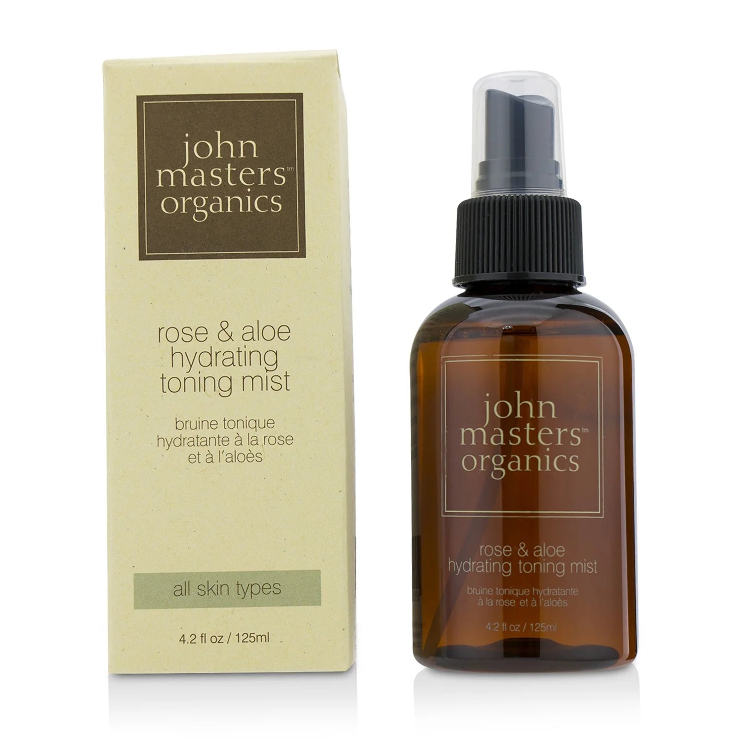 Rose & Aloe Hydrating Toning Mist 125ml G8412