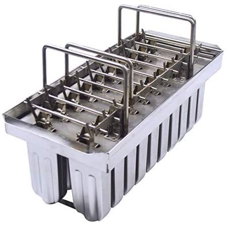 Popsicle Molds Ice Pop Maker Round Head Double Slot 85ml 20pcs U1037