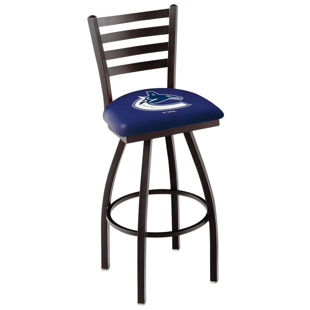 36x22 Black Wrinkle Swivel Bar Stool G14310
