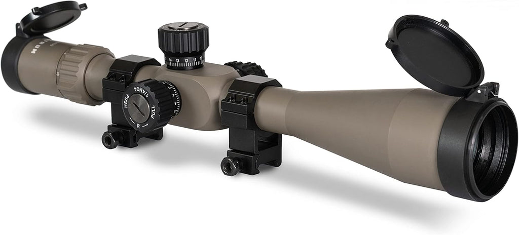 6-24x50 First Focal Plane Rifle Scope with Illuminated MOA Reticle B95454
