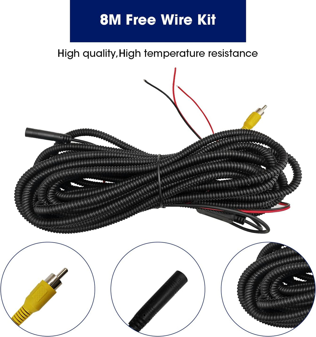 Replacement Camera for Ford F150 F250 F350 F450 F550 with RCA Connector I841