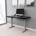 Black Sit to Stand Desk S21623