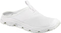 White/White/White Slide Sandals Y25554
