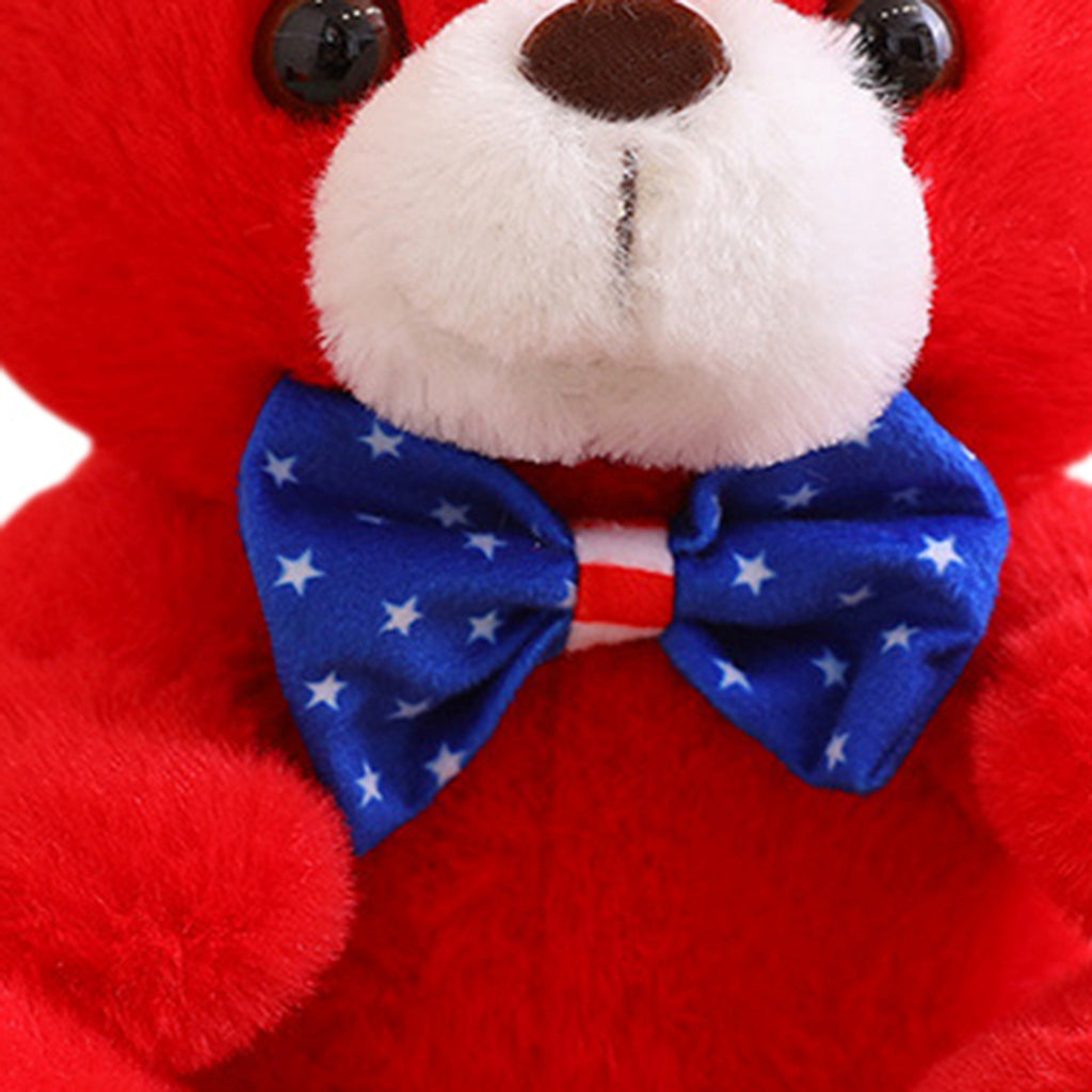 Patriotic Teddy Bear Plush Doll Stuffed Animal Q3705