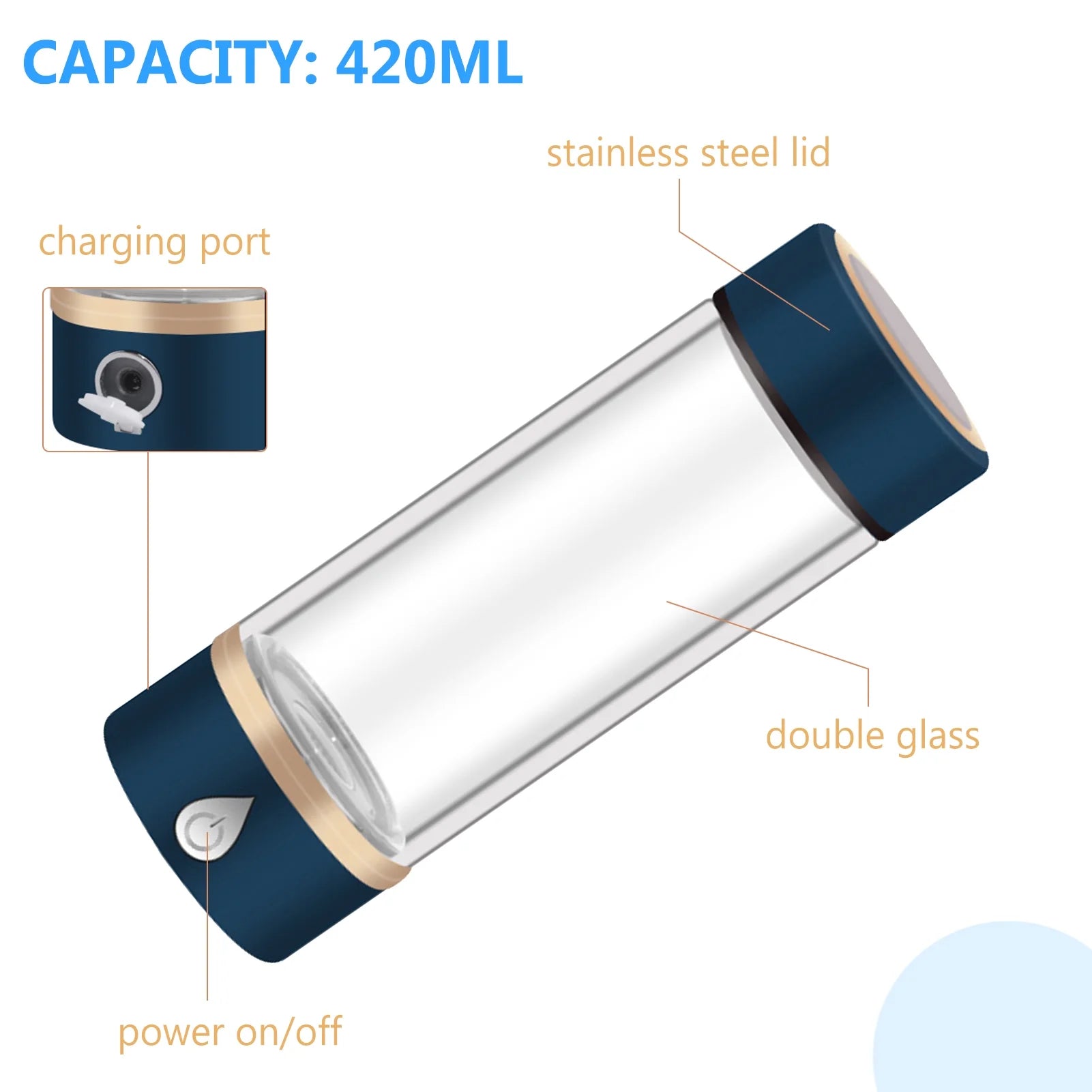 Water Bottle 420ml F708272