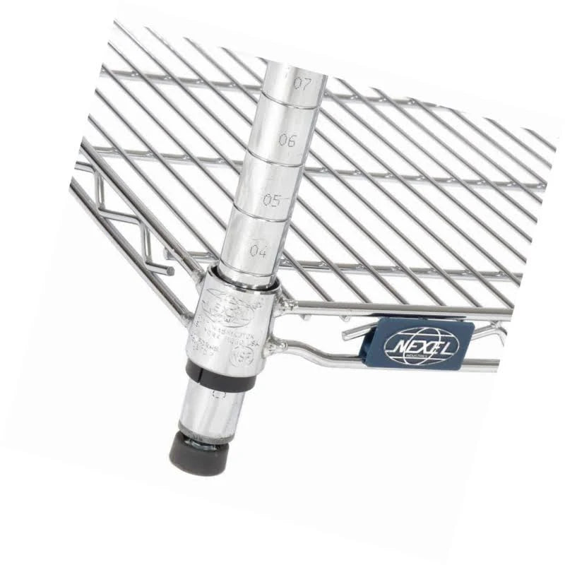Chrome Standard Starter Shelving Unit D191036