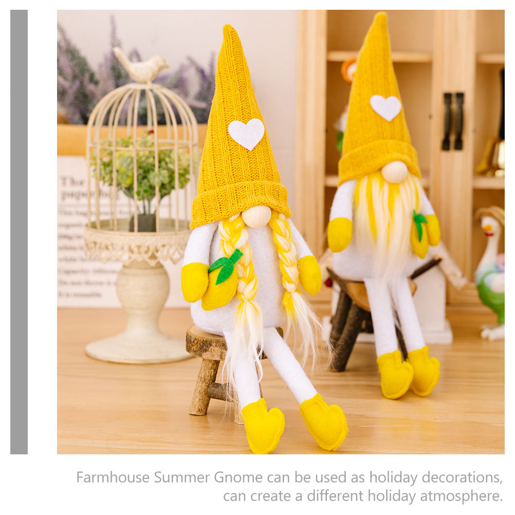 Lemon Hanging Leg Doll Plush Doll Decor M582