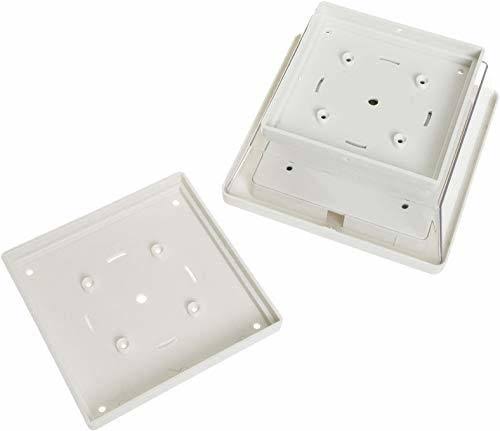 5x5 Solar Post Cap LED Light with 6 inch Post Adapter (4 Pack) X3168