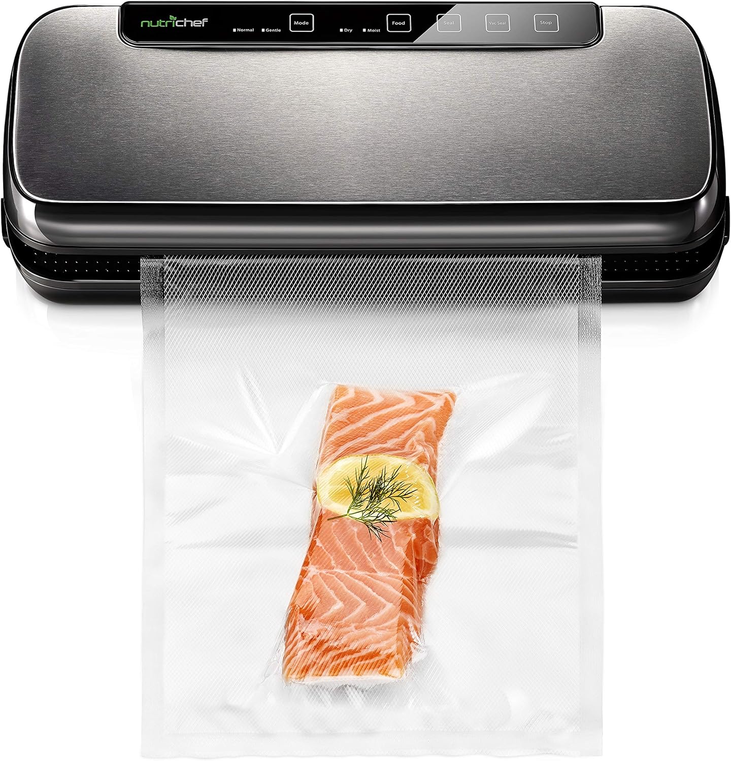 Silver Pack of 2 Automatic Vacuum Sealer X612197