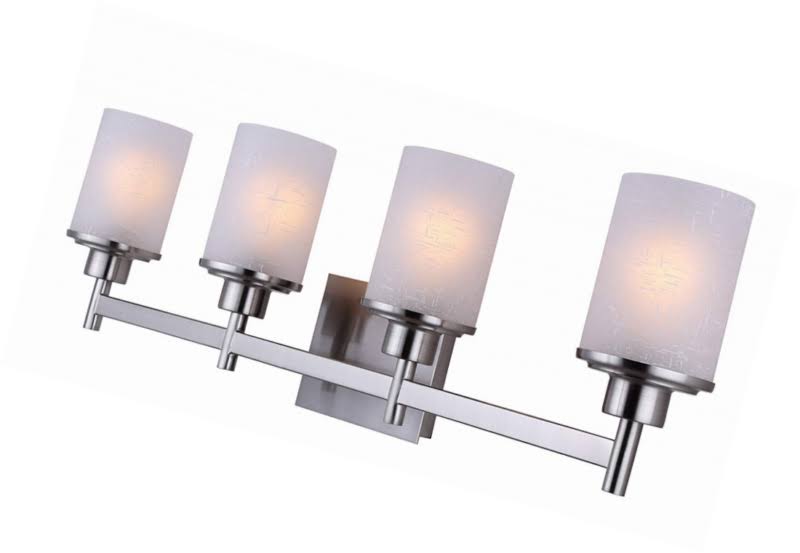 4-Light Bath Vanity Brushed Nickel N9117