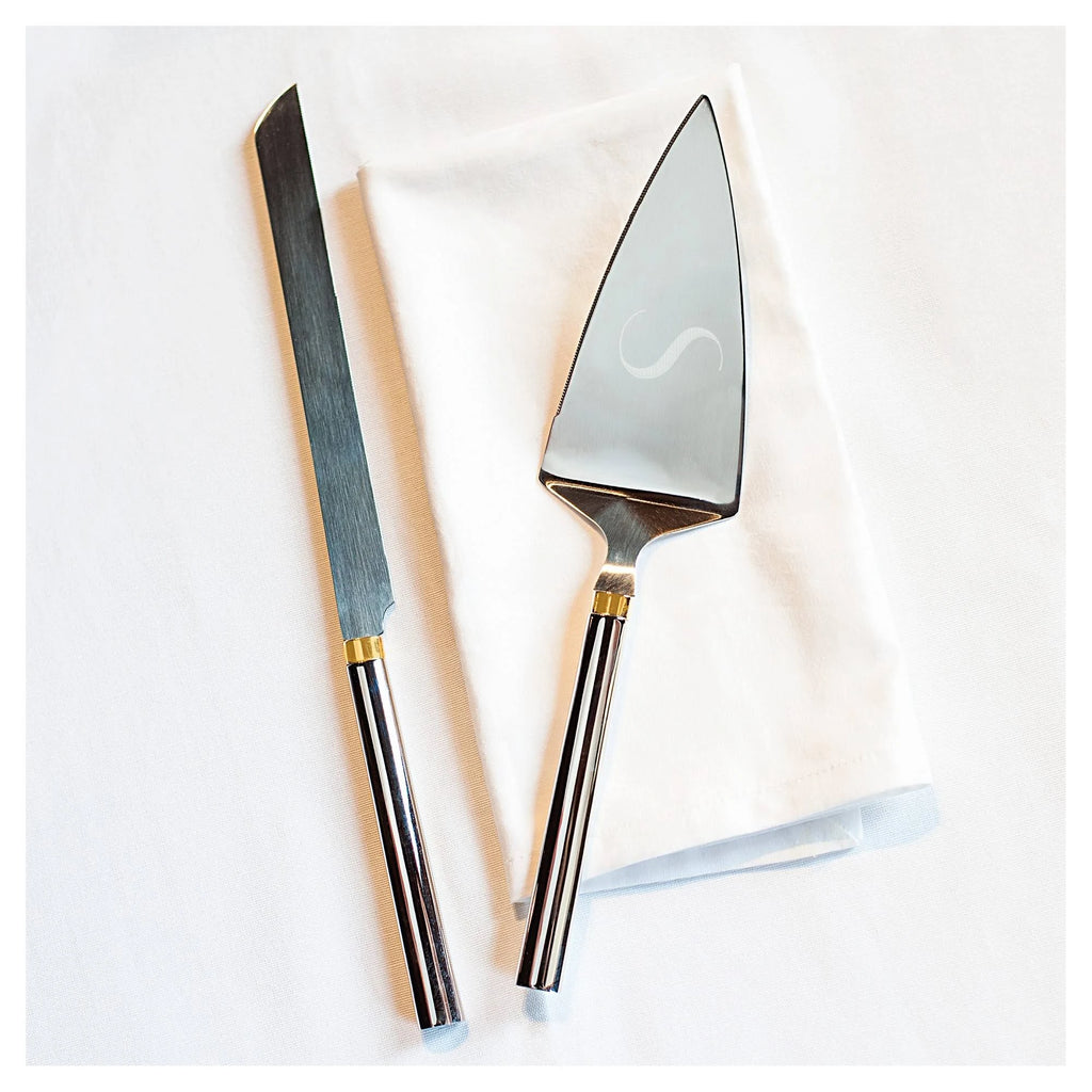 Golden Cake Serving Set A5832