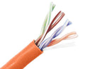 Cat5e Unshielded Bulk Ethernet Cable, UTP, 24 AWG Orange R57307