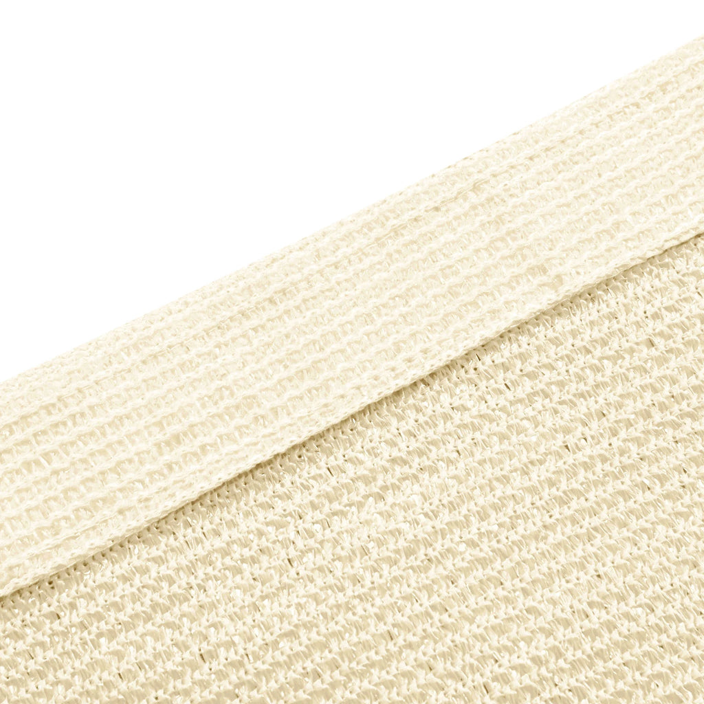 2 Pack 23x20FT Rectangle Sun Shade Sail Canopy Off White V91811