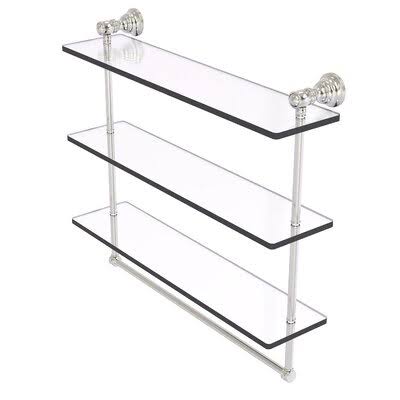 Triple Glass Wall Shelf Q189