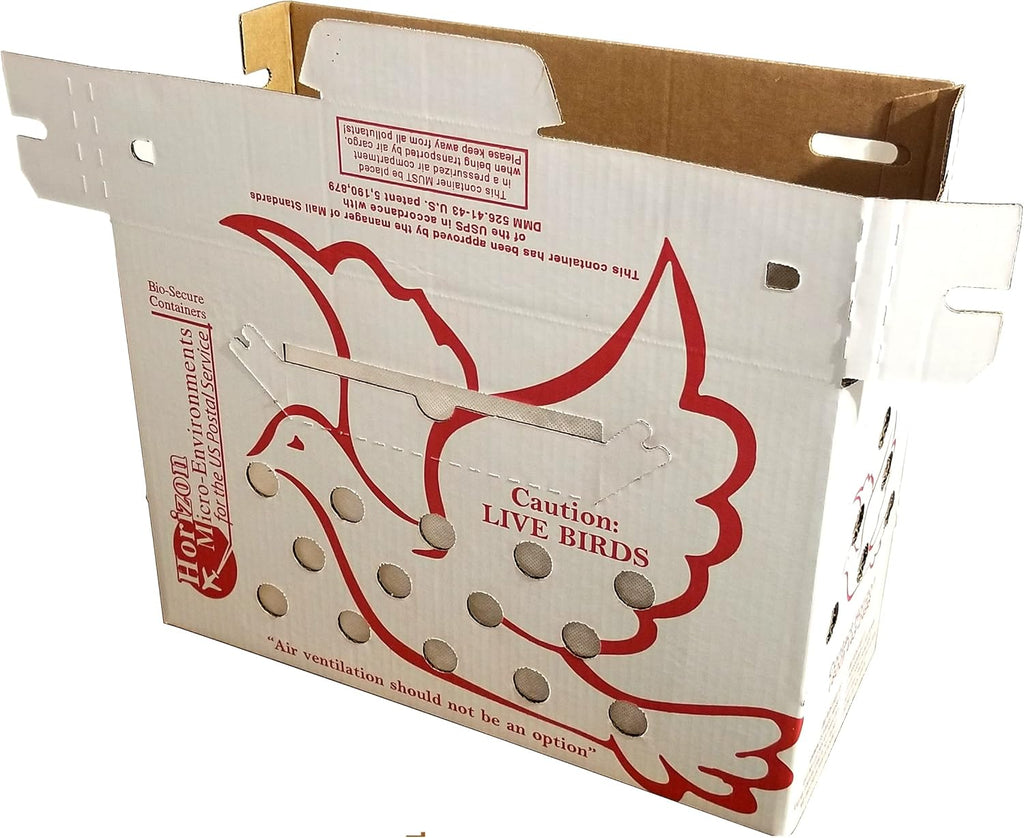Vented Chicken Shipping Boxes (4 Pack) P1262