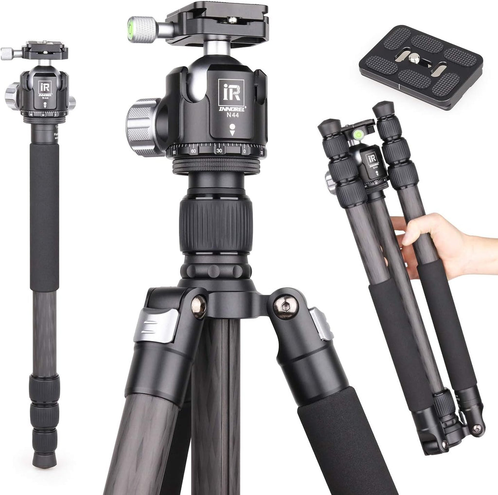Carbon Fiber Tripod Heavy Duty Compact Stand Y6057