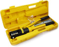 16 Ton Hydraulic Wire Crimper Battery Cable Lug Terminal Crimping Tool w/ 11 Dies Pack of 2 T50282