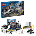 LEGO City Police Mobile Crime Lab Truck Toy with Quad Bike, 2 Officers, 1 Scientist and 2 Crook Minifigures E8101