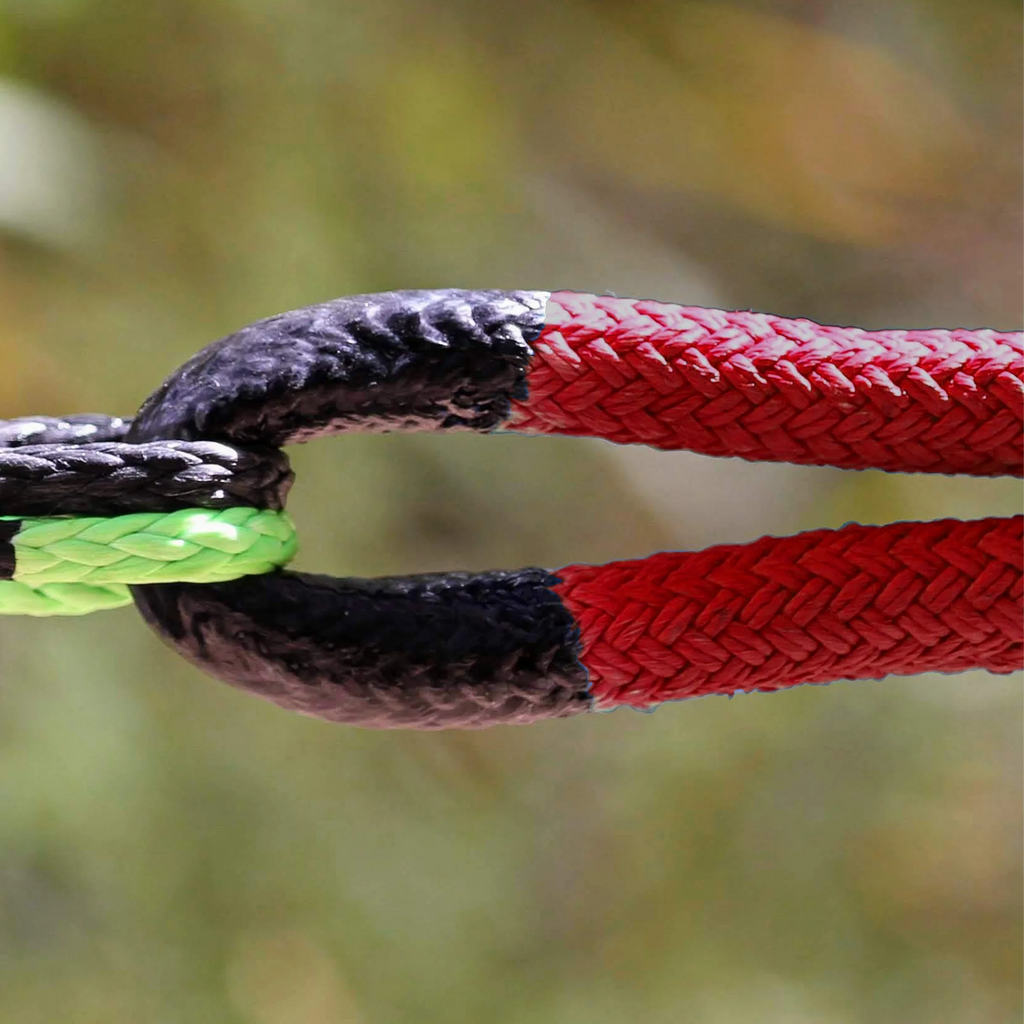 Red / Black 5/8 x 20 ft. Kinetic Recovery Rope F318238
