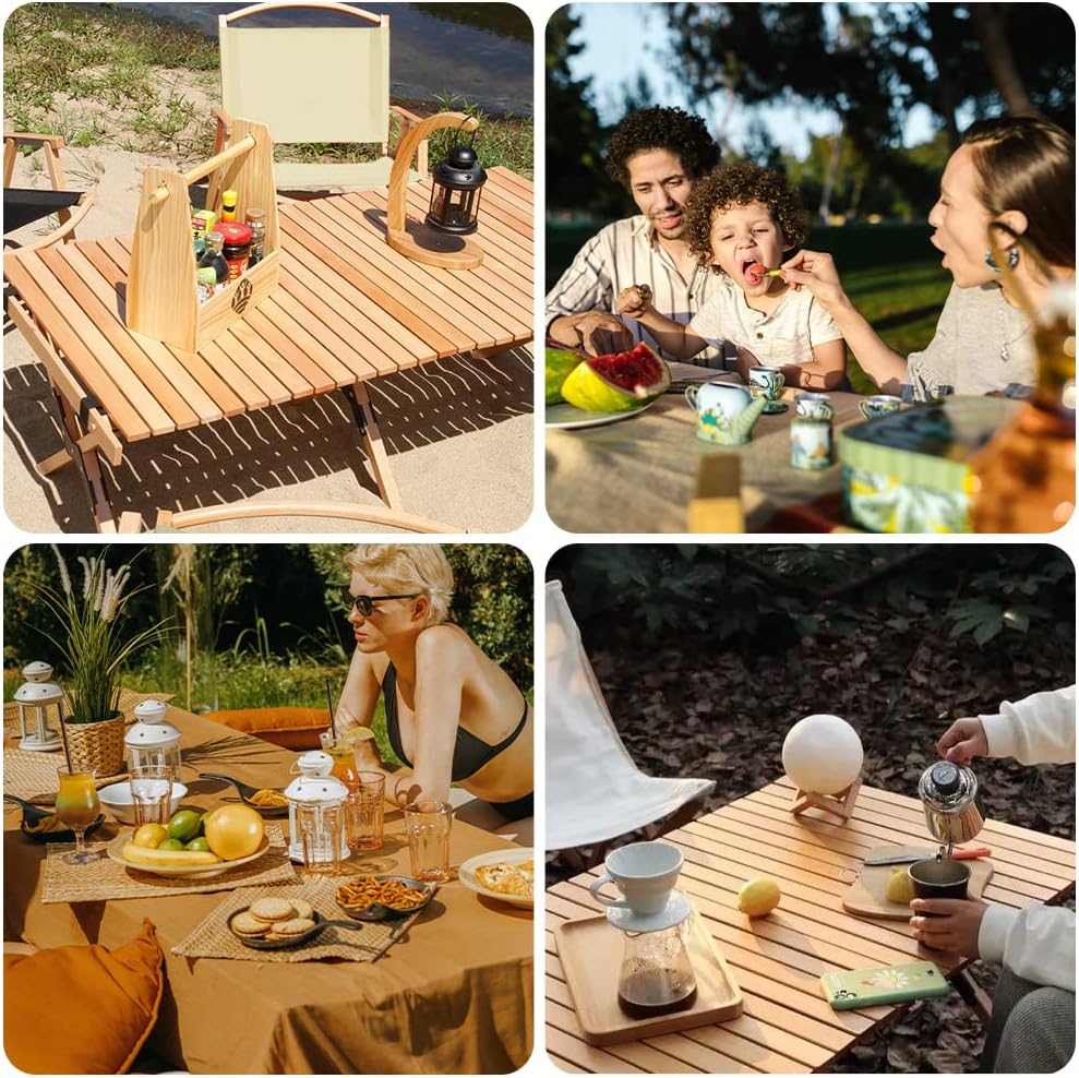 Low Folding Picnic Table with Carry Bag C88594