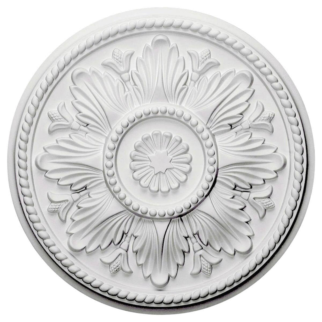 18x22OD x 1 3/4x22P Hand-Painted Ceiling Medallion Y335530