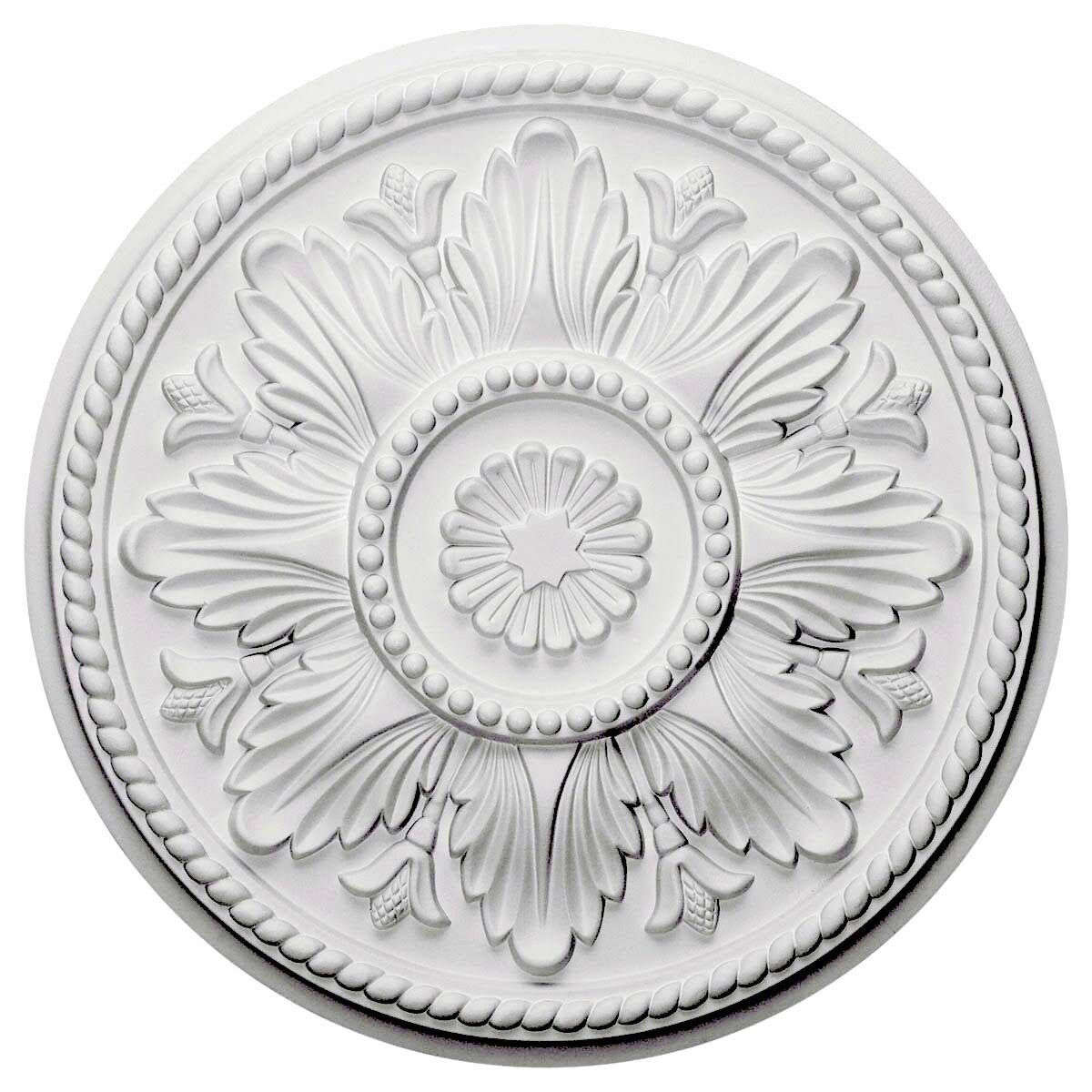 18x22OD x 1 3/4x22P Hand-Painted Ceiling Medallion Y335530